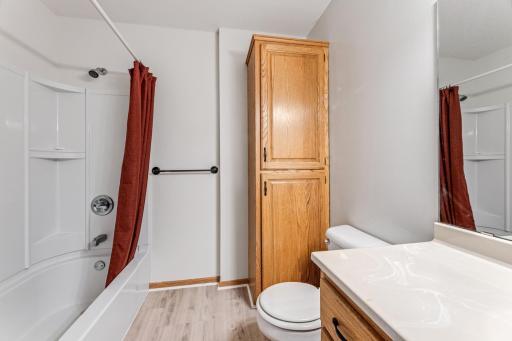 Fresh paint in both bathrooms