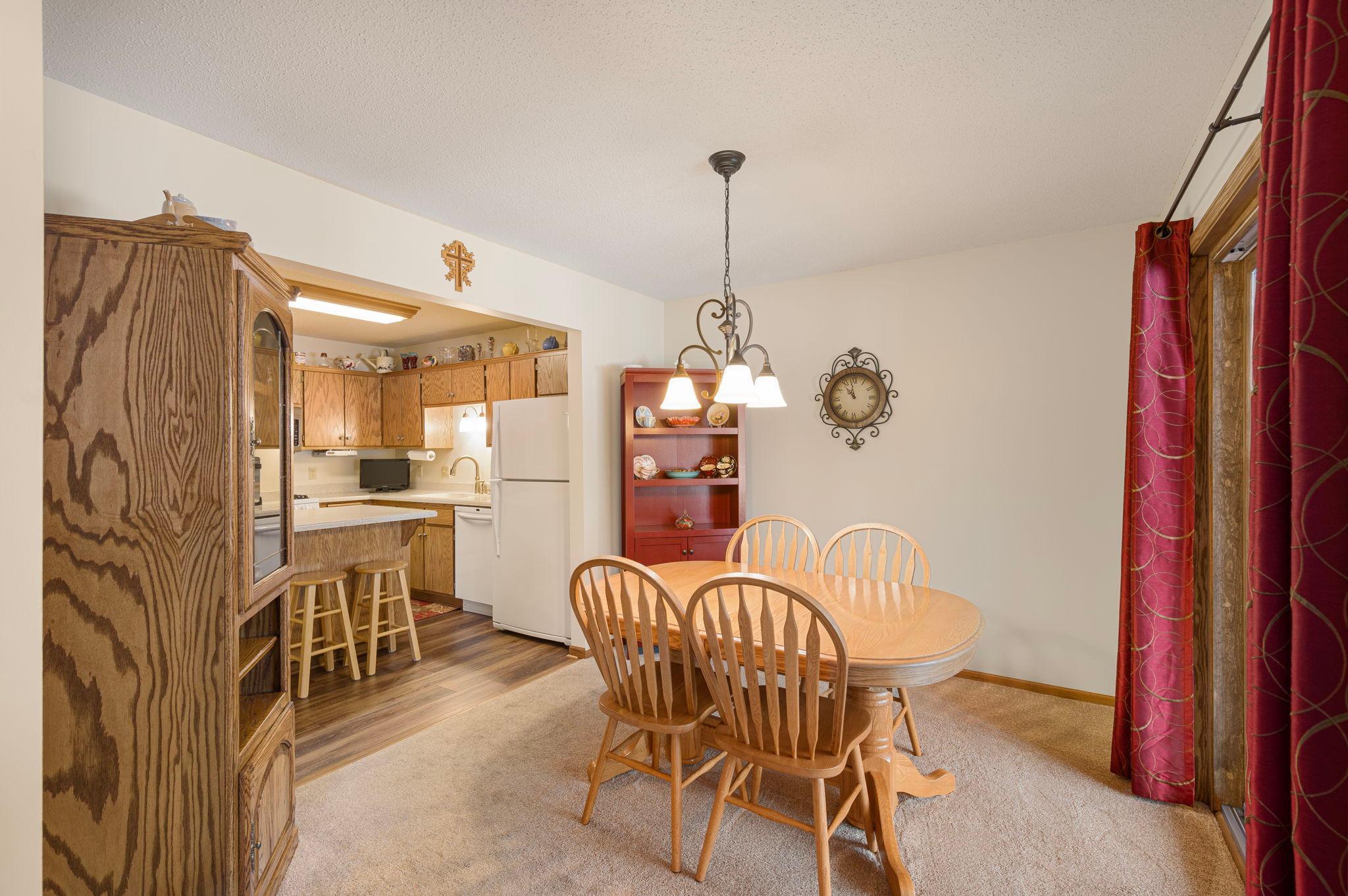 You will not feel closed in this home.