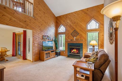Height ceilings gives this home and open and airy feeling