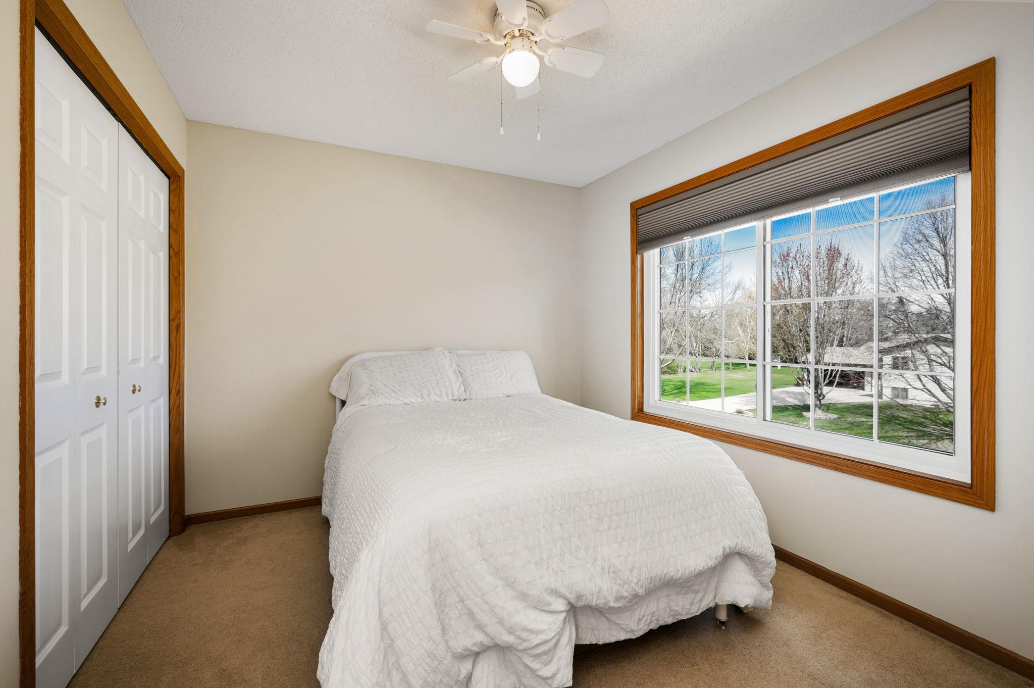 4th Bedroom on upper level - 4 bedrooms on same level