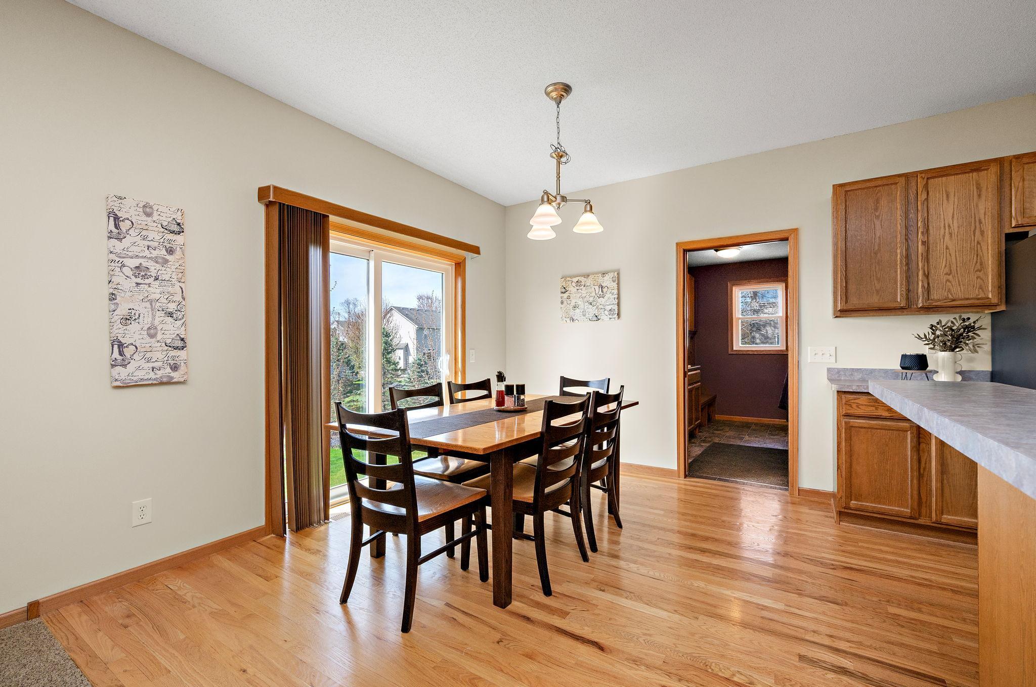 Informal Dining Room open to kitchen and living room!