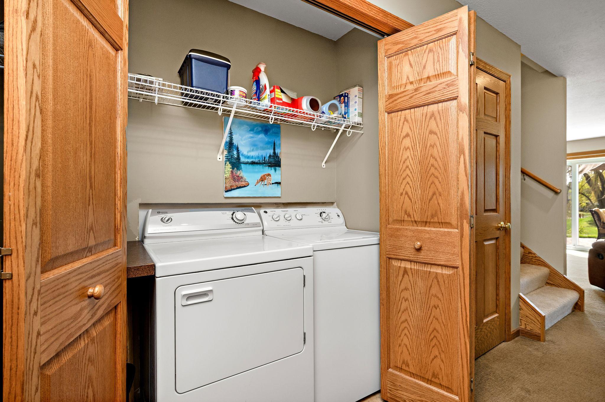 Lower Level Laundry Room!