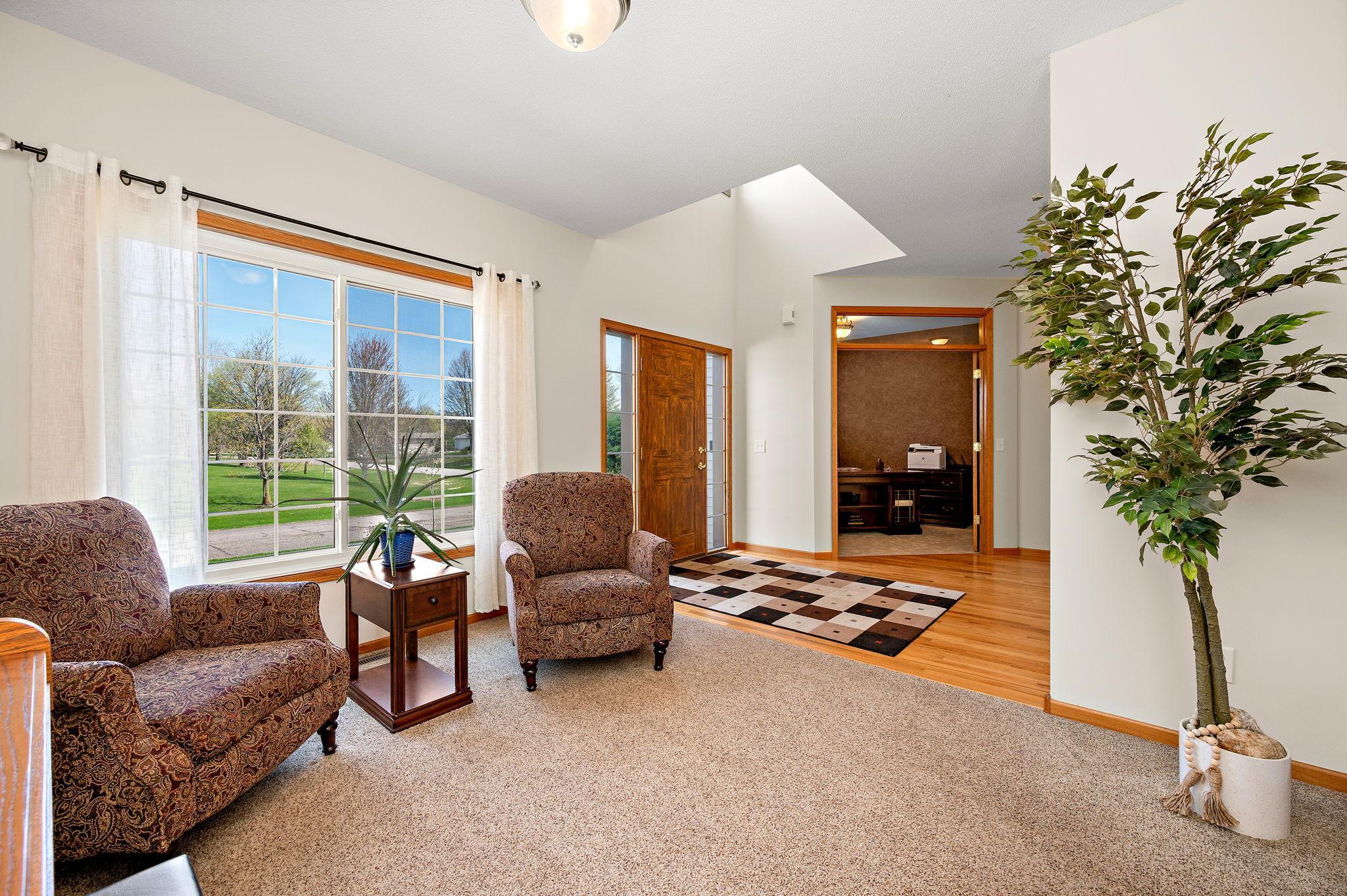 Formal Living Room open to foyer