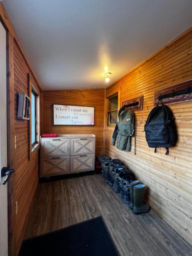 Nice Entryway for Coats & Shoes!