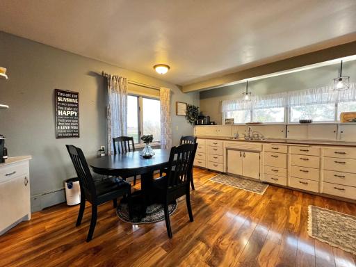 Large kitchen with ample storage!