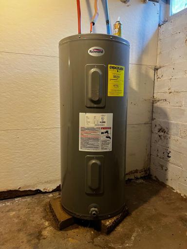 Water Heater Installed in 2019