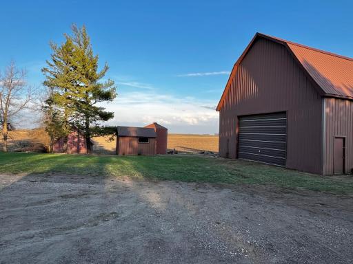 Barn, Well House, Bin and Shed for chickens/livestock or storage.