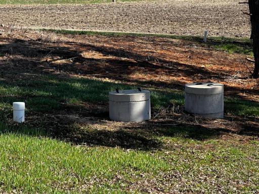 Septic Tank with Drain Field installed in 2018.