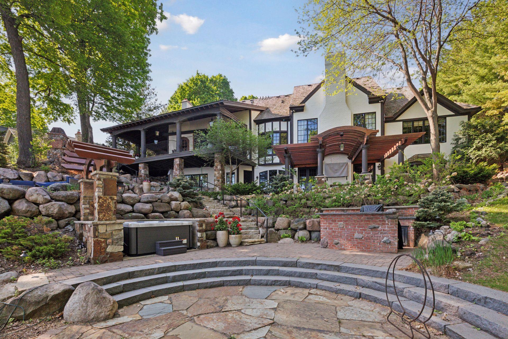 Back-yard offers several options for entertaining, firepit, hot tub, BBQ! Amazing for entertaining adults and children alike.