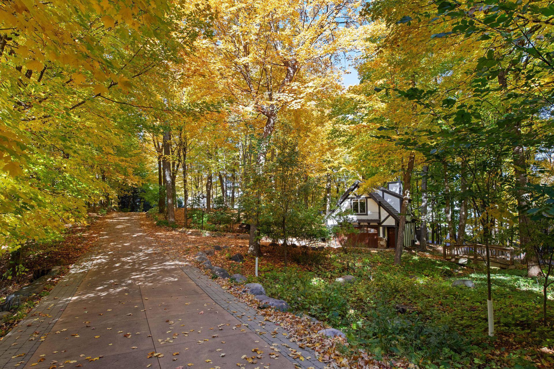 Compelling, Beautifully paved, driveway