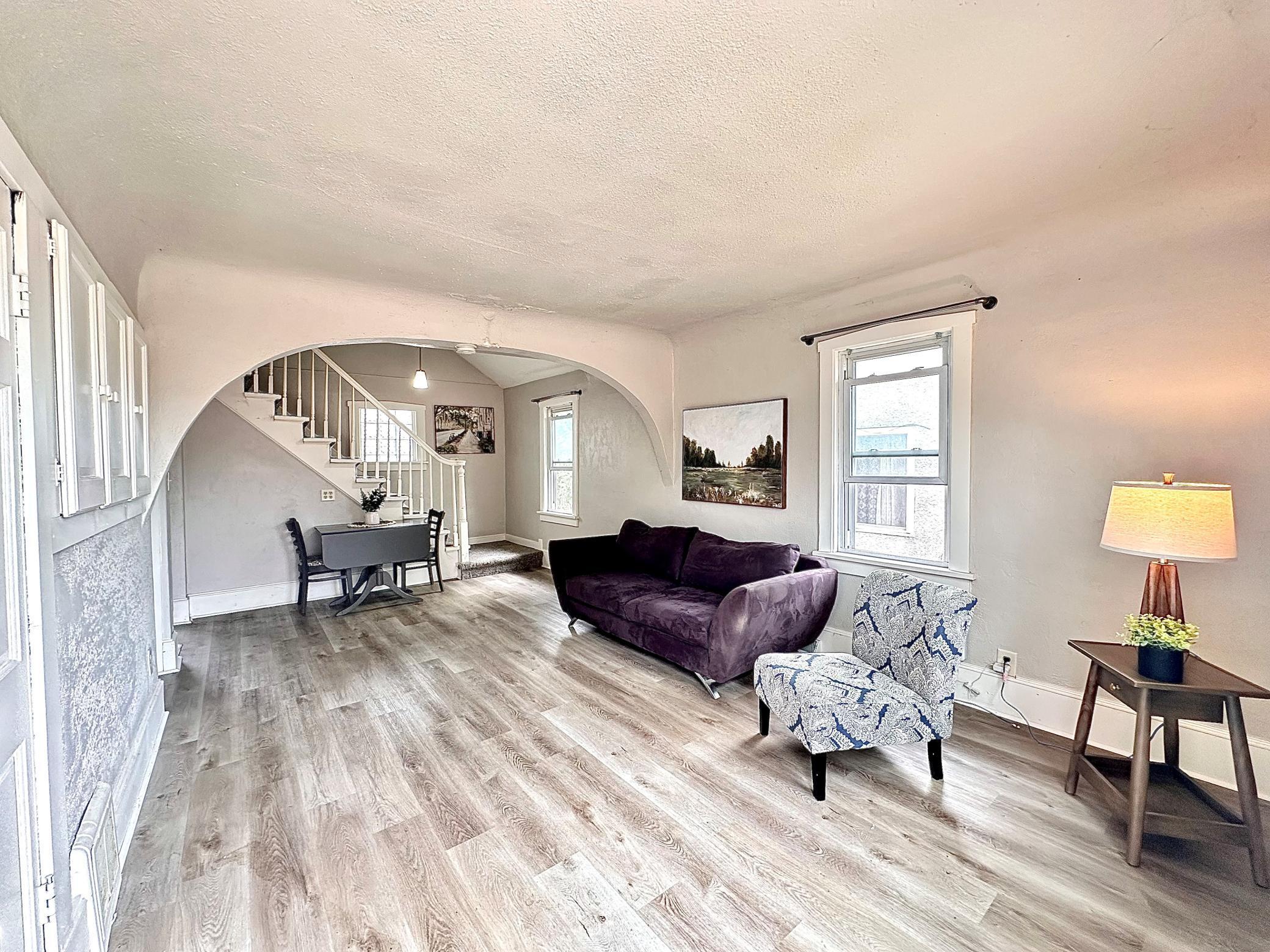 Welcome home to 4131 Jefferson St NE, Columbia Heights, MN. Professional photos for this charming 1.5 story 4 bedroom, 2 bathroom, 2 car stall home will be available on Thursday April 16th.