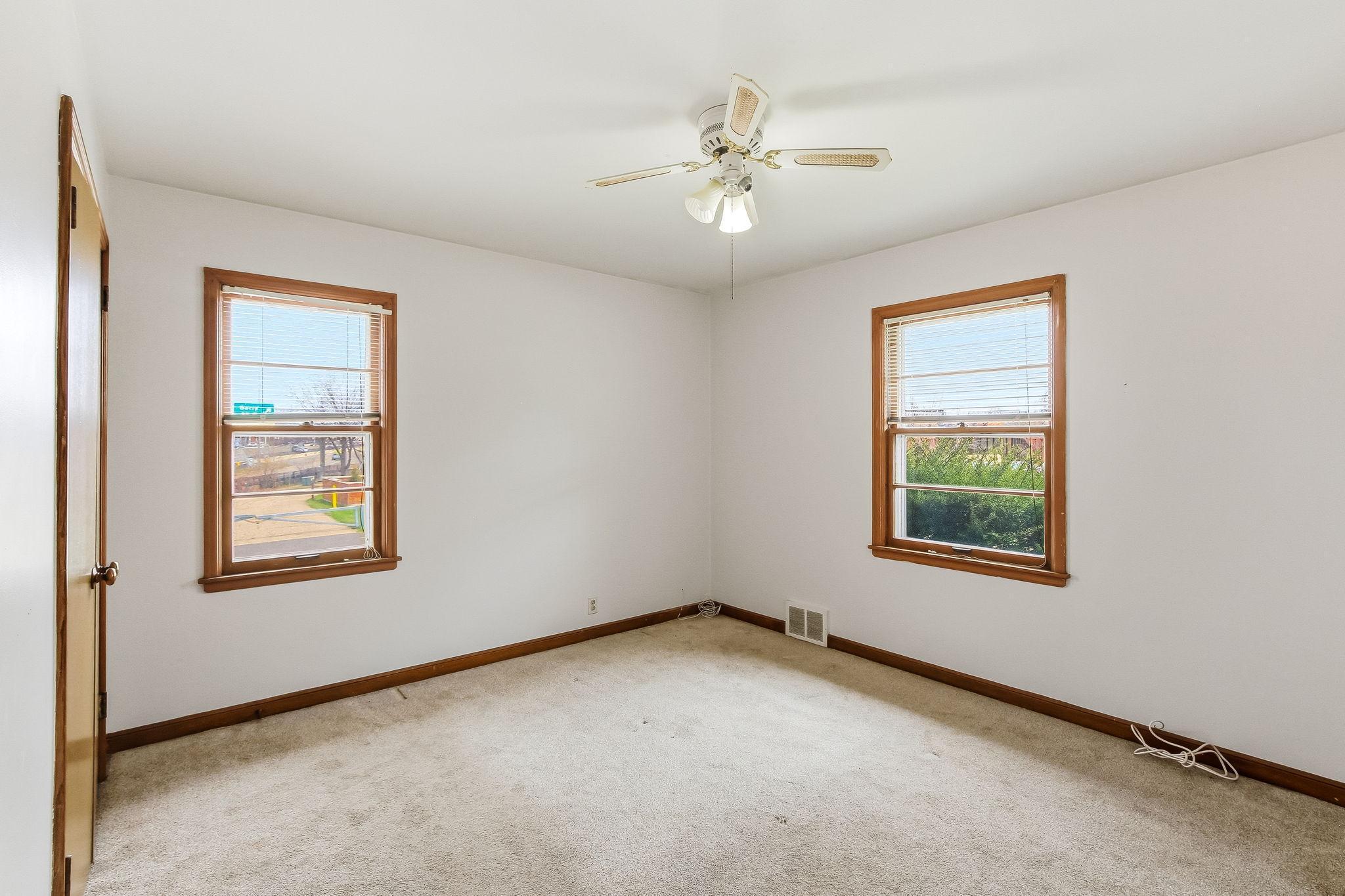 Primary generous size bedroom...