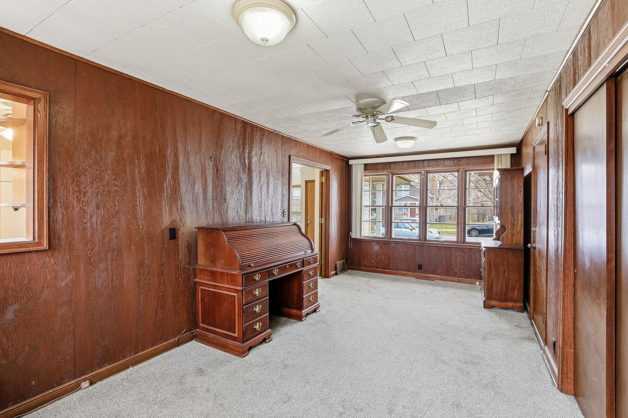 Main floor light-filled family room..