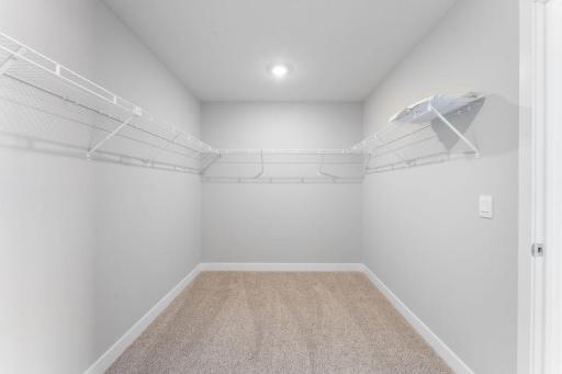 Enjoy the extra large closet in the primary bedroom.