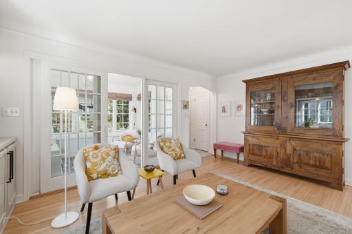 Living Room with Hutch