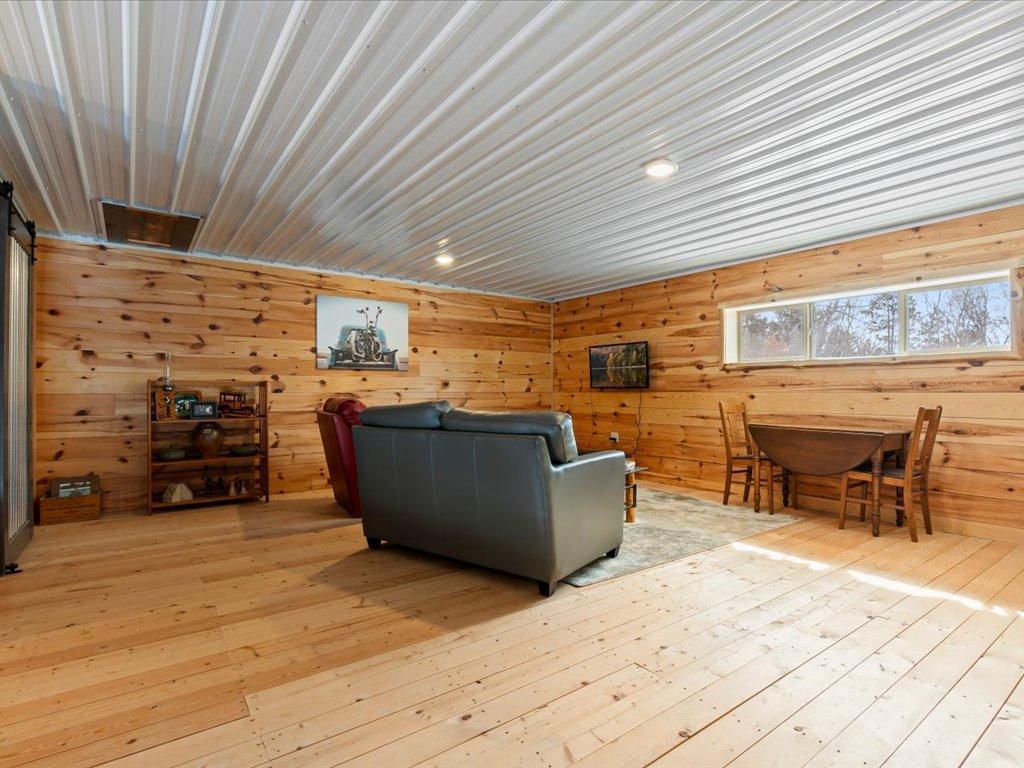 Upper level family room.