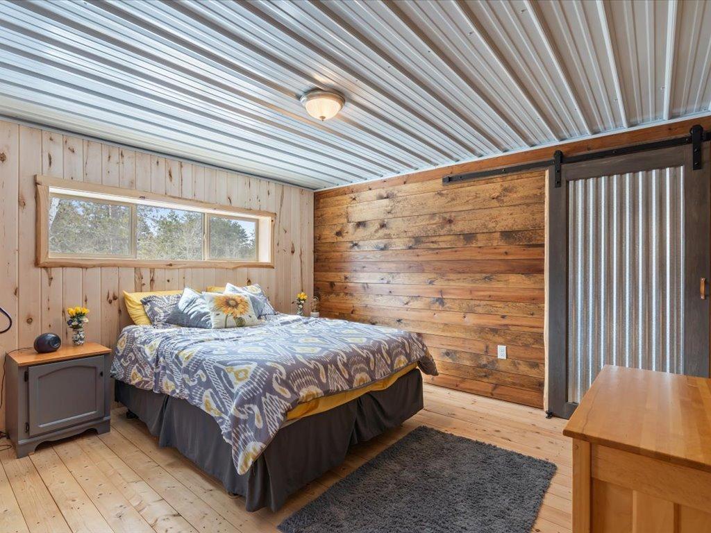 Upper level 5th bedroom with large storage closet.