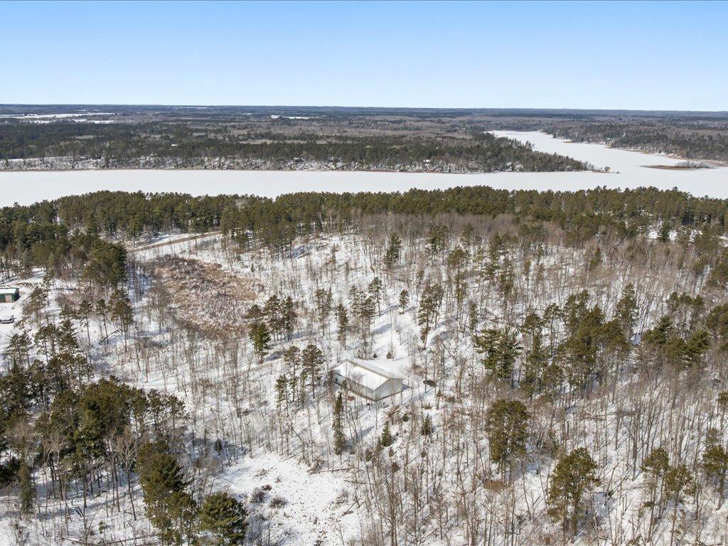 Property located on main County Road and you are situated between Island and Eagle Lake.