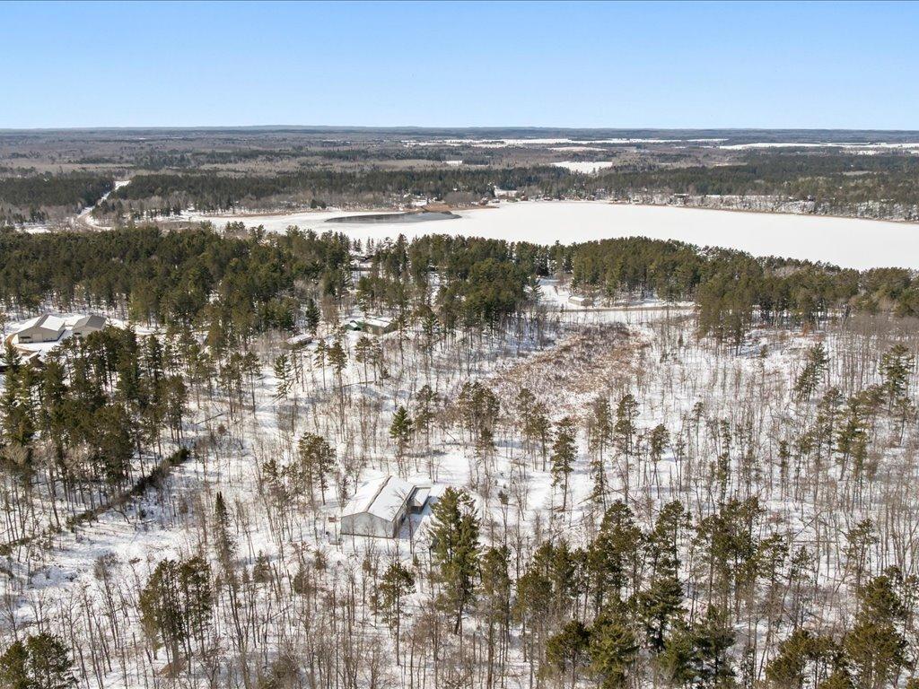 View from the East looking towards Island Lake.
