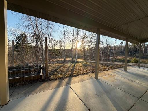 Perfect way to end the day, enjoying the beautiful sunsets from your porch.