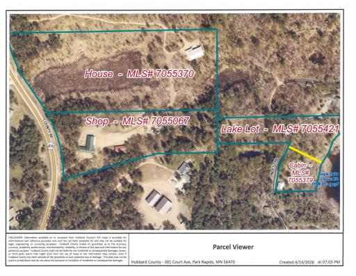 Aerial - Abutting Listings available - MLS 7055421 - Eagle Lake Lot, MLS 7055067 - Shop, MLS 7055370 - Sh ouse. You can check out these listings on www.affinityrealestate.com