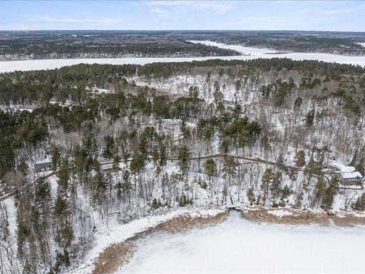 Lakeshore view with Island Lake in the background.