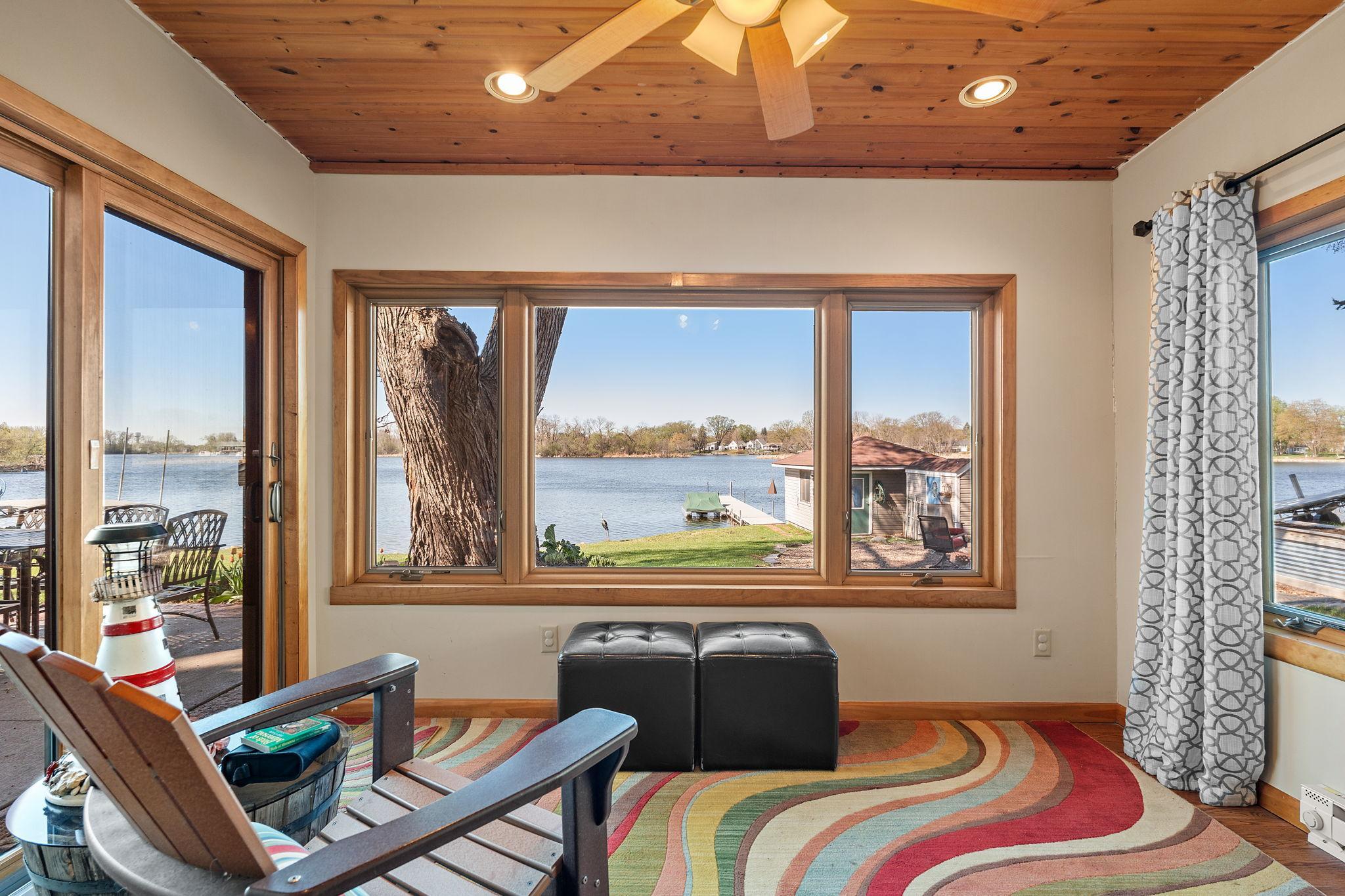 This light-filled space is perfect for year-round enjoyment.