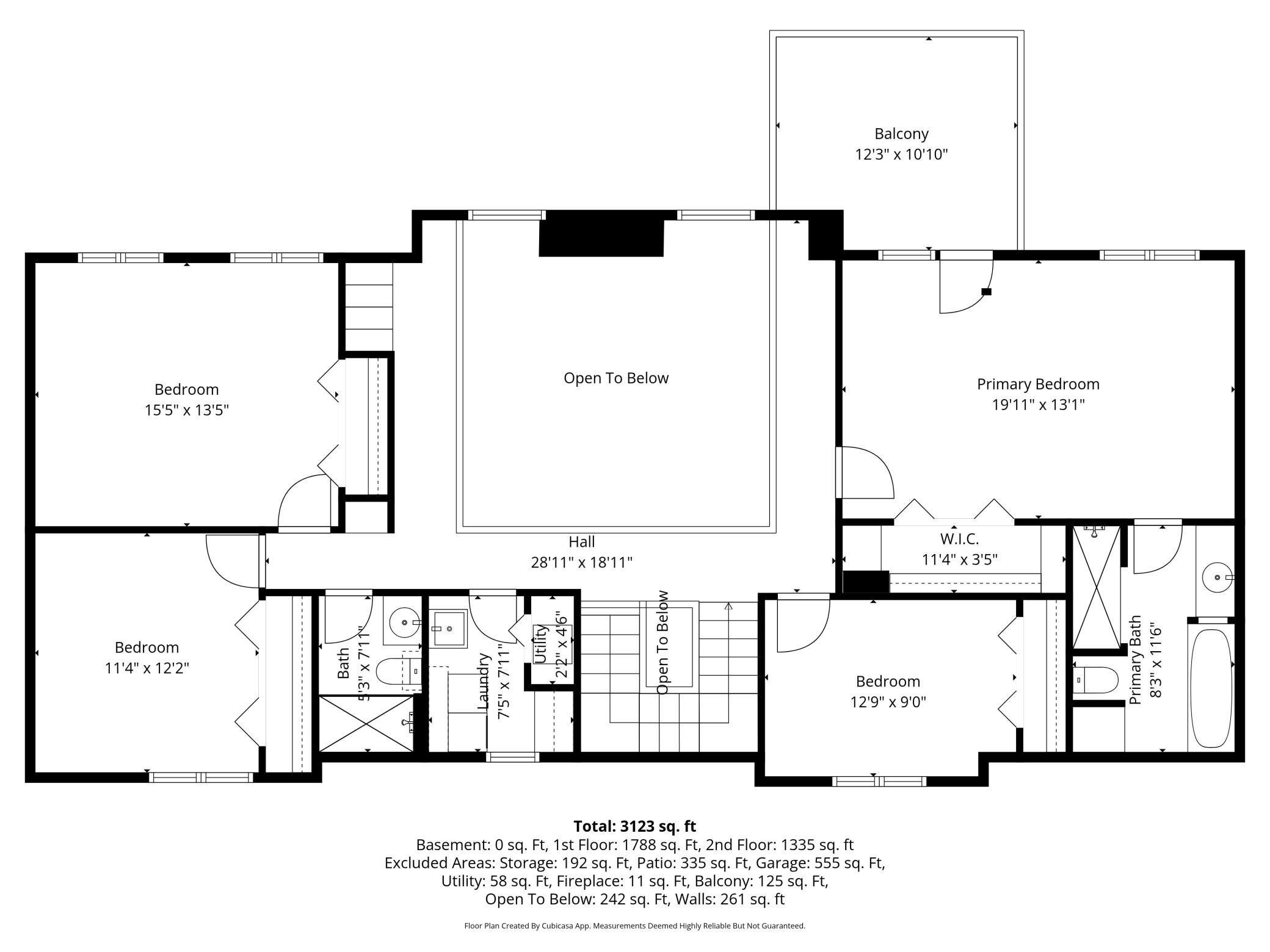 Upper Level - Floor Plan