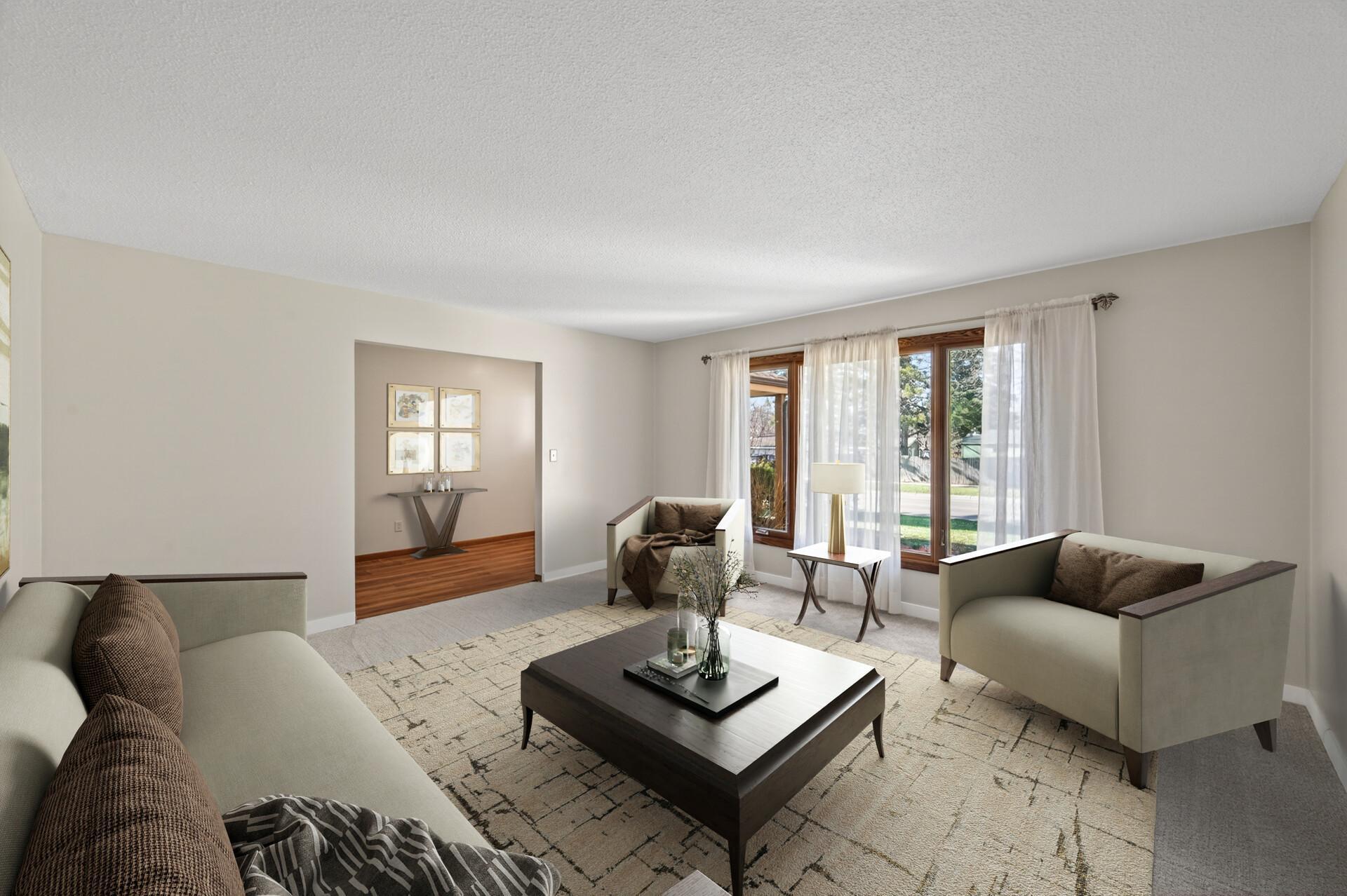 Formal Front Living Room