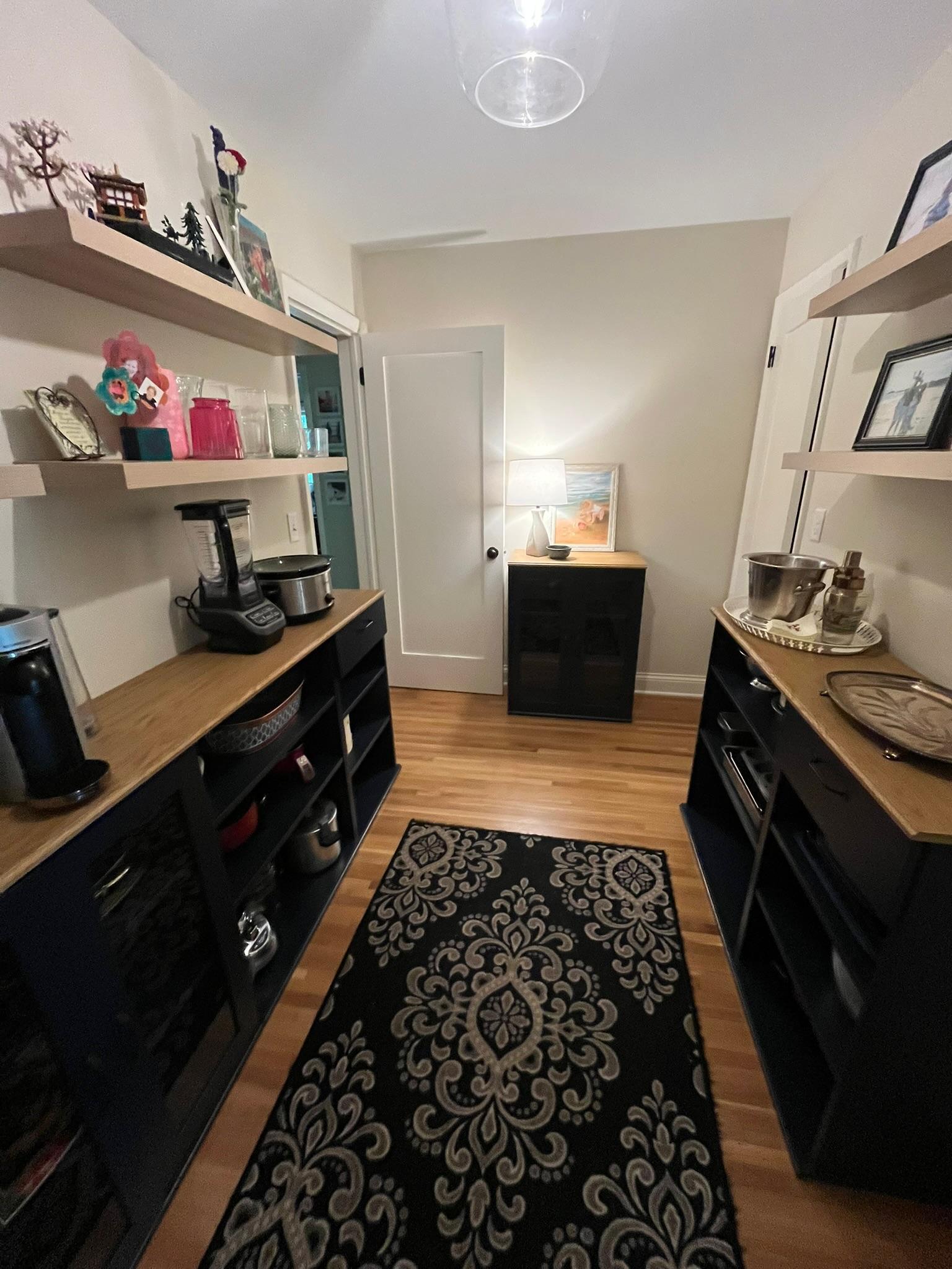 I'm happy to share with buyers where these cabinets came from if you'd like to use the room in the same brilliant way!