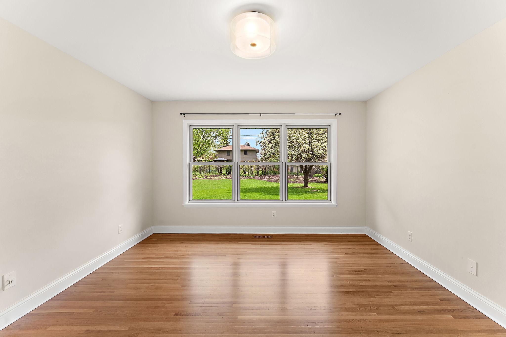1st bedroom view 1 Unstaged