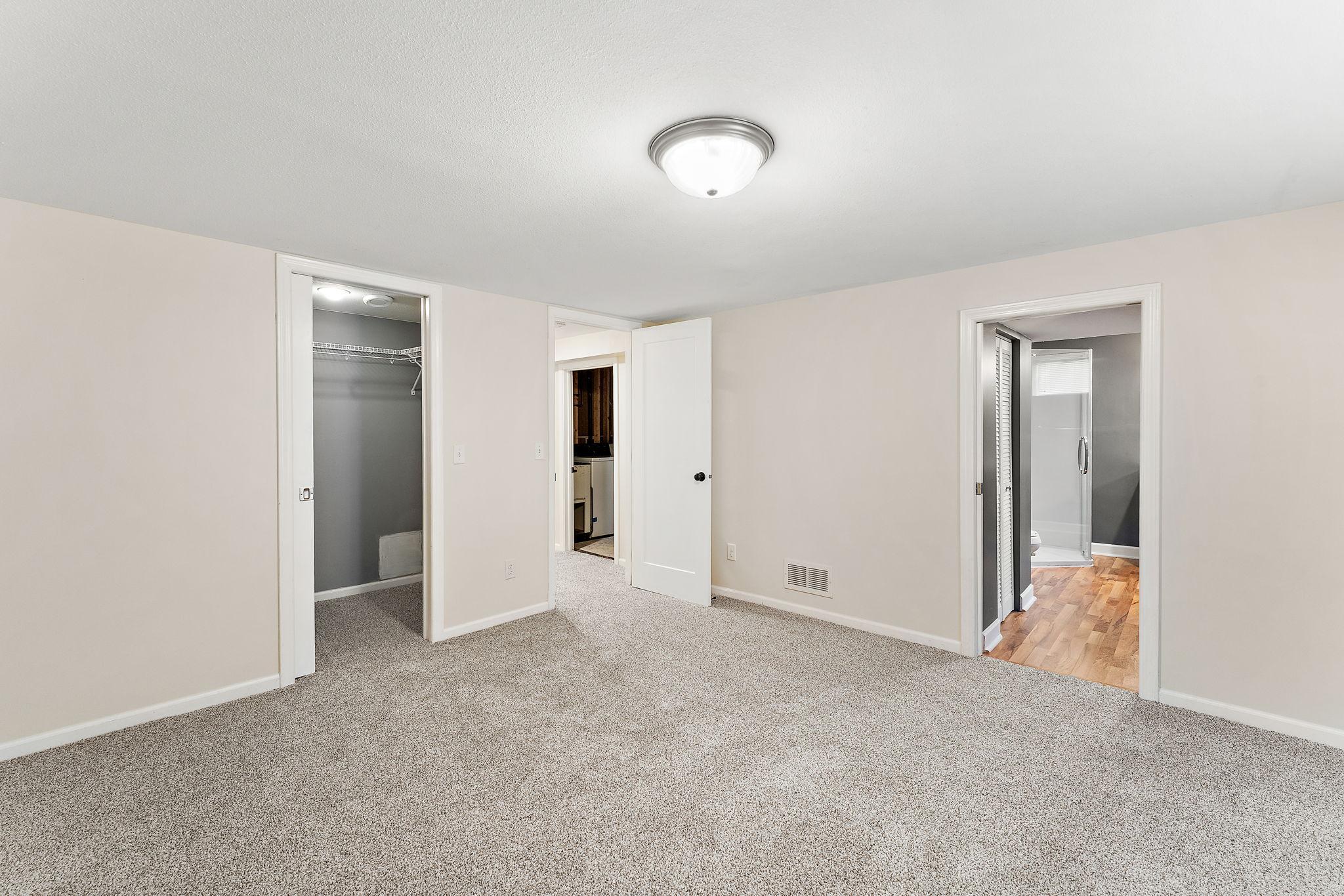 Secondary view of the LL bedroom.