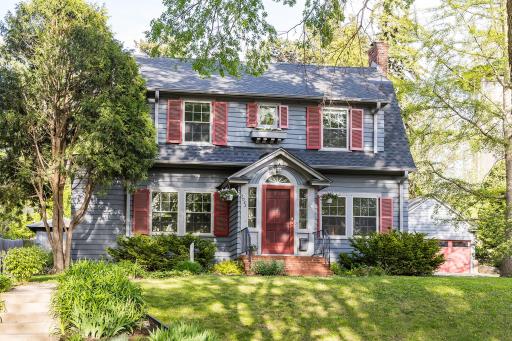 Set on an extraordinary oversized 0.29-acre lot just steps from Minnehaha Creek.