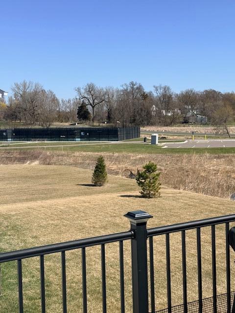 Views to the pickleball courts a short walk away