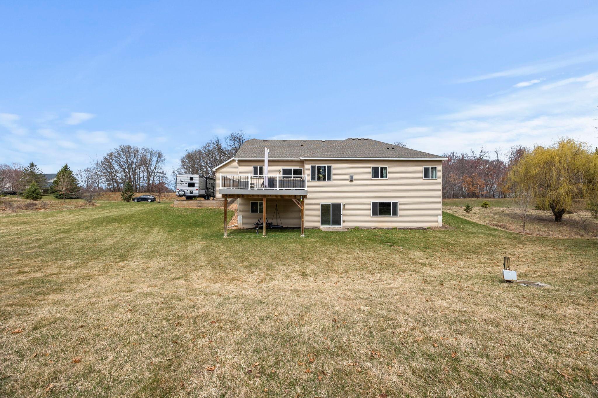 Lawn irrigation system; well water