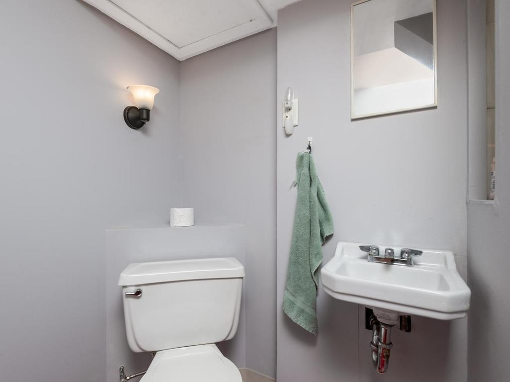 Lower level 1/2 Bath adds convenience!