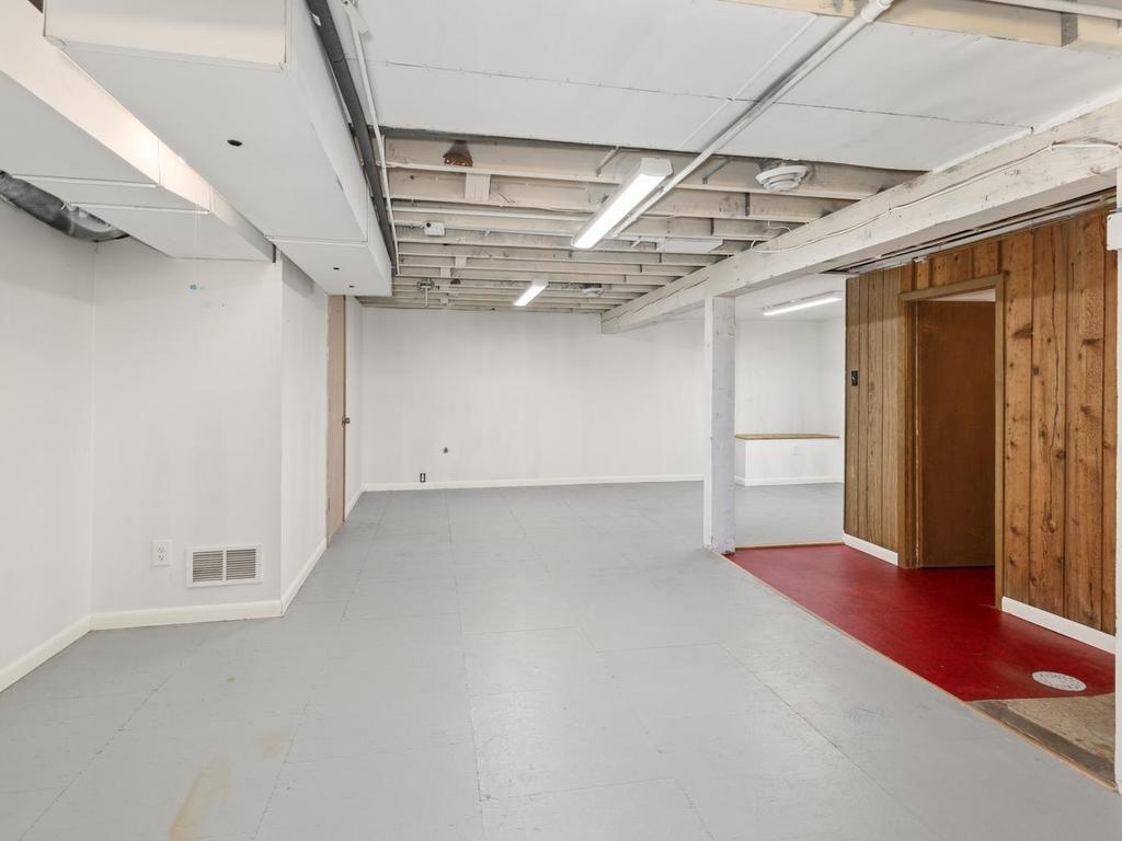 The basement provides for clean, dry storage space and could easily be finished to provide for more living space, such as a Family Room, Office, or whatever your heart desires.