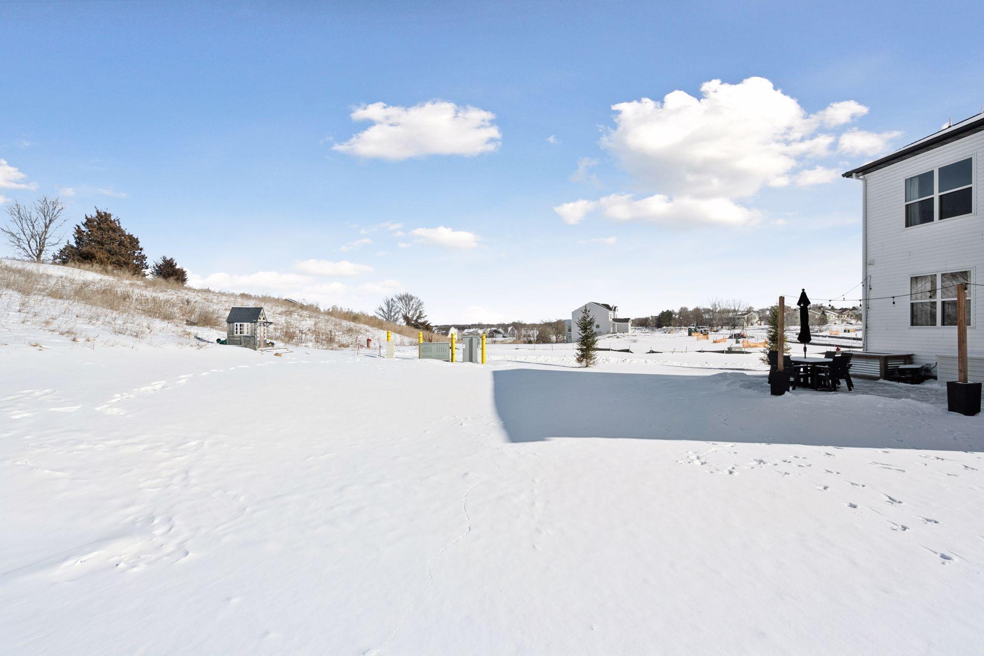 Initial neighborhood expansion street installed but later abandoned by development. Perfect for overflow parking while hosting or neighborhood spot for kids to bike and play on.