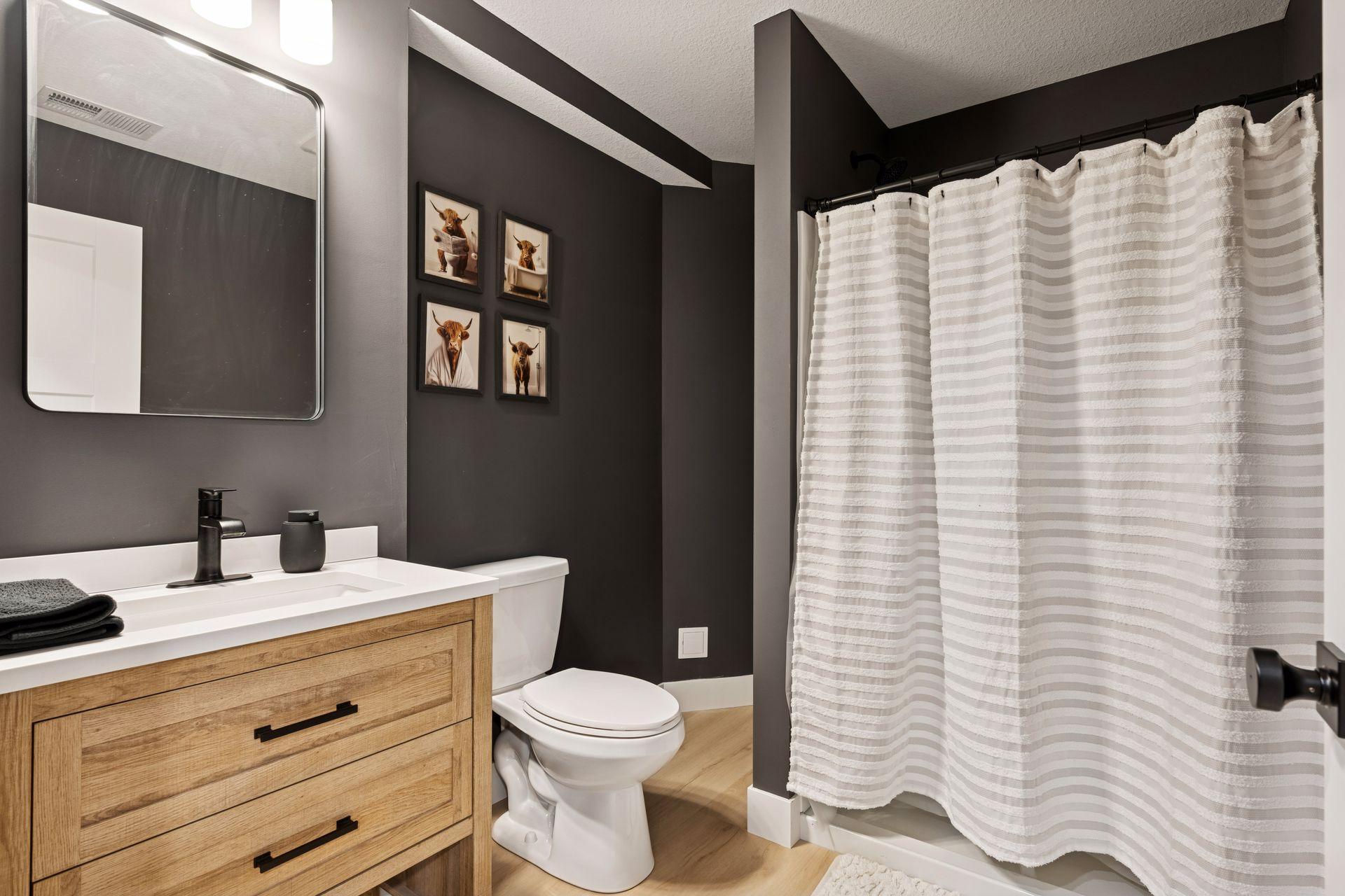 Rift white oak cabinetry with soft close hardware, quartz countertop, modern finishes, all new plumbing finishes.