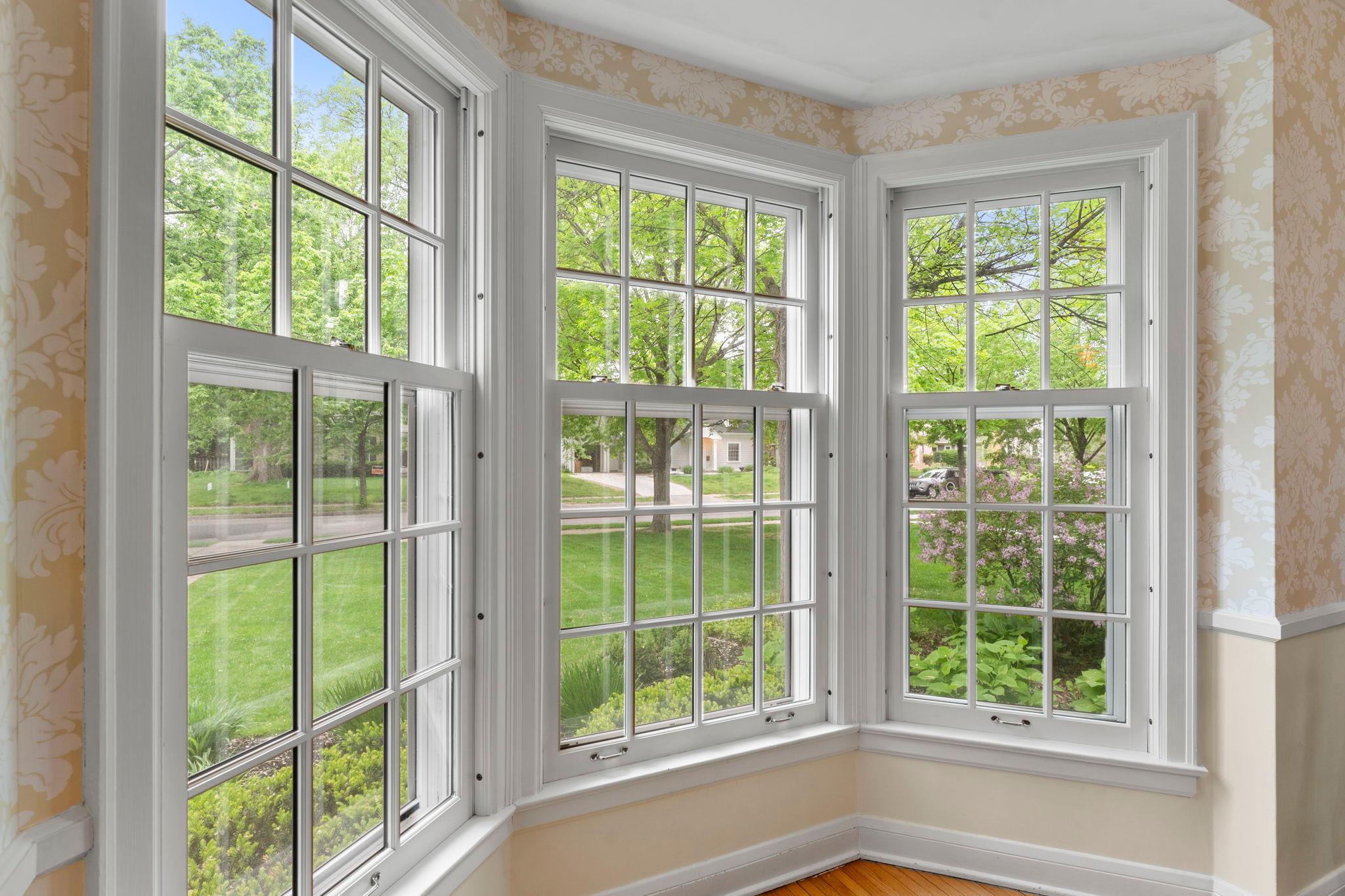 Framing serene outdoor views
