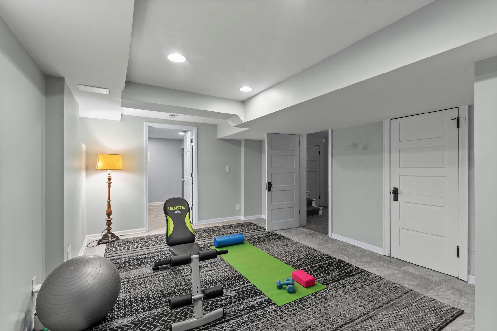 Enjoy working out in the comforts of your own home