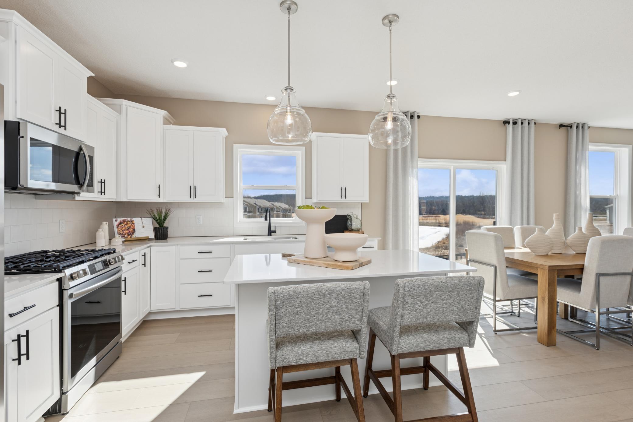 (Photo of Actual Model Home) Brand new stainless steel appliances included!