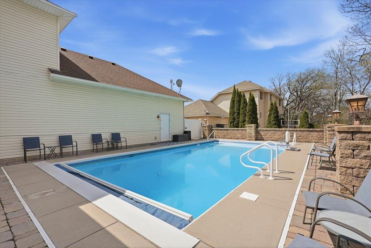 Jump right in! The pool is open! Heated with a newer heater, professionally serviced and set to go for all the summer fun and parties