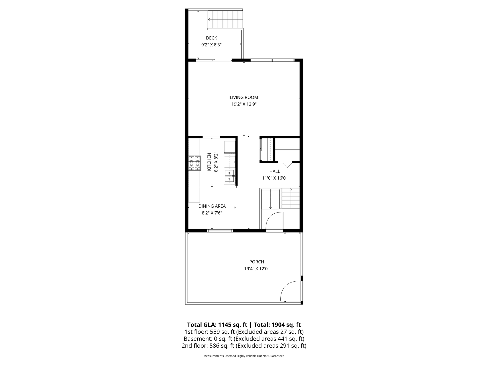 Detailed Lower level floor plan