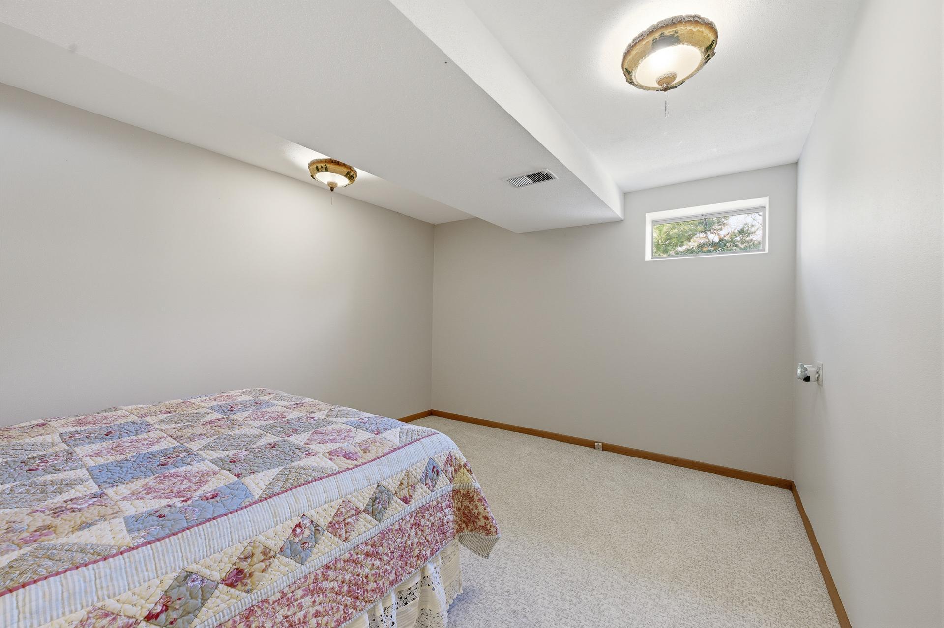 Just needs an egress window and closet to be a 5th conforming bedroom.