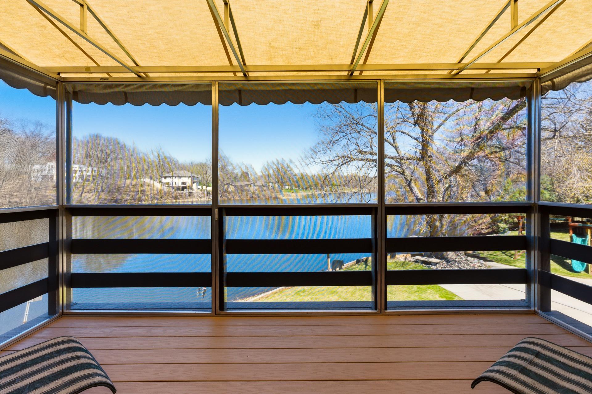 What a perfect spot to relax any time of the day or night!