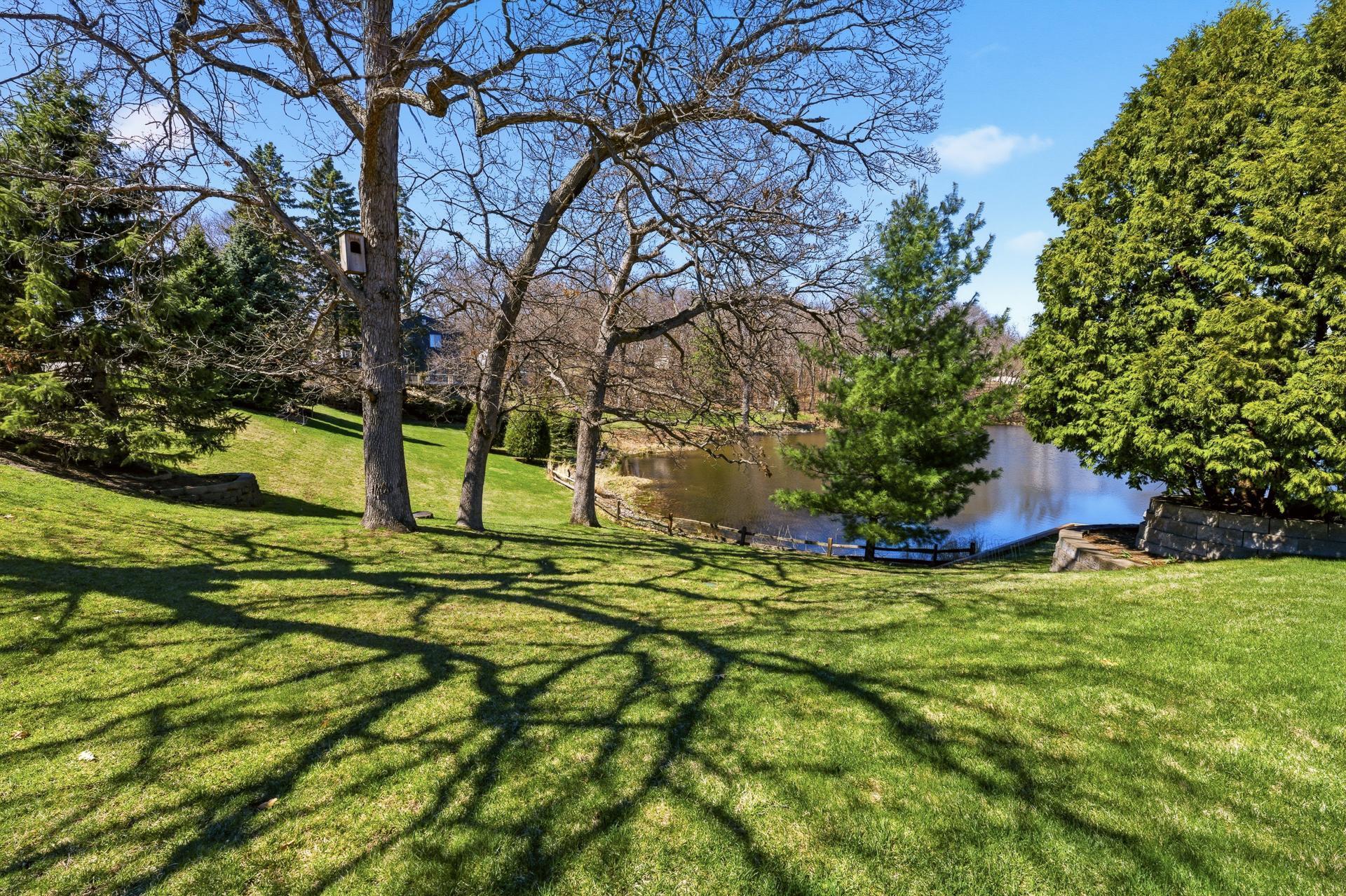 Side yard to the west.