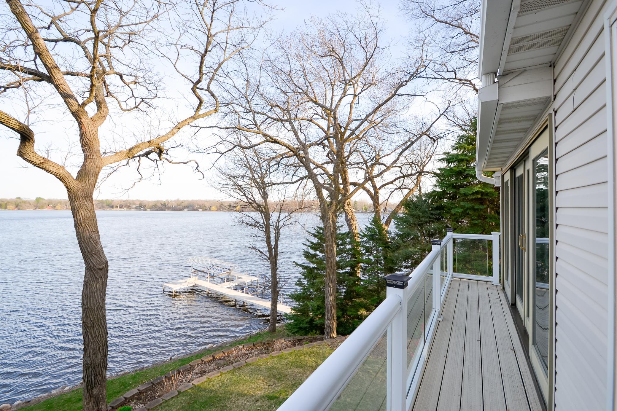 Deck off living room