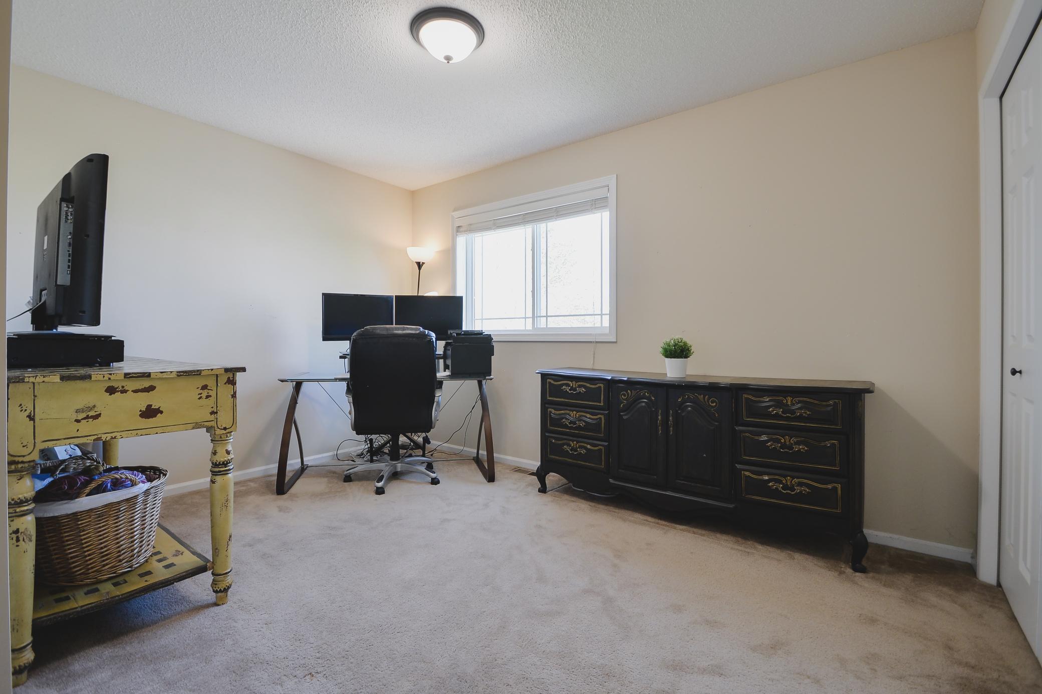 Bedroom, currently used as office