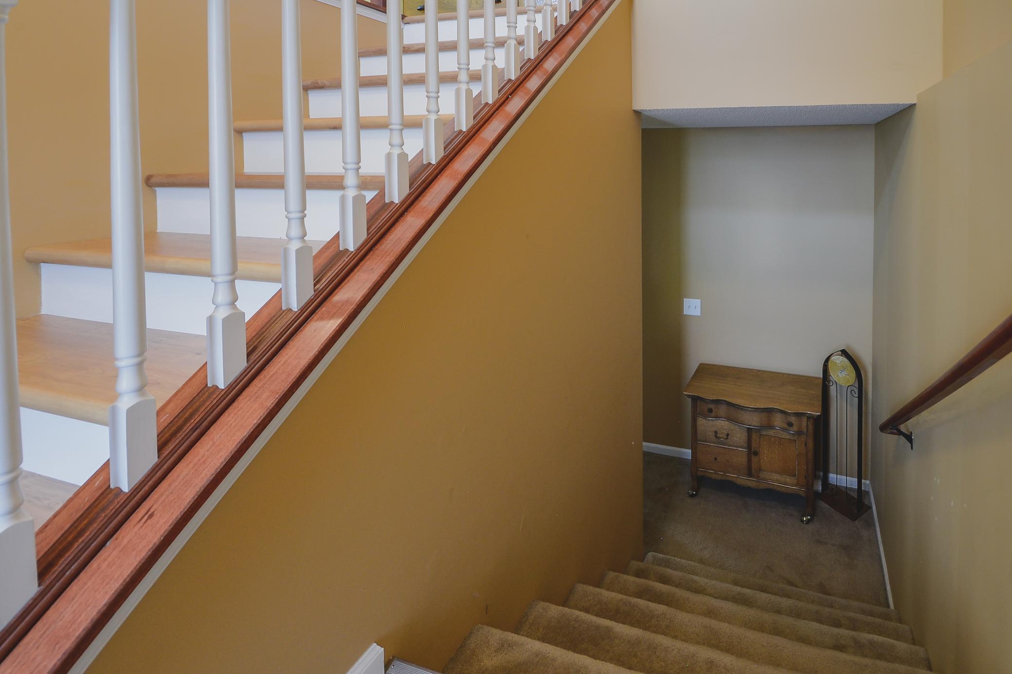 Stairway leading to lower level
